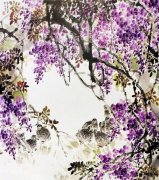 最吉祥的国画《紫气东来图》!一看就舒心!