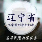 全国各省市立案量刑最新标准( 辽宁省、北京市、贵州